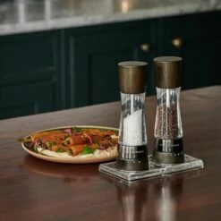 Cole & Mason Derwent Black Wood 190mm Salt & Pepper Gift Set - Premium Tableware -HARTS OF STUR Sales H332293 Cole And Mason Derwent Black Wood Gift Set 5
