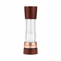 Cole & Mason Derwent Chestnut Rose Gold 190mm Salt Mill - Premium Rose Gold Tableware