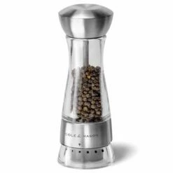 Cole & Mason Windermere Gourmet Precision Pepper Mill - Premium Adjustable Grinder for Freshly Ground Pepper