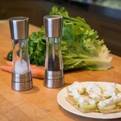 Cole & Mason Derwent Gourmet Precision Stainless Steel Salt & Pepper Gift Set - Elegant Tableware -HARTS OF STUR Sales H59408G Cole And Mason Derwent Gift Set 3