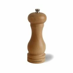 Cole & Mason A6 Beech Precision Salt Mill - Premium Tableware for Perfect Seasoning