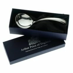 Arthur Price Of England Sovereign Stainless Steel Cream Ladle Harley - Premium Cutlery for Elegant Serving