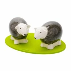 Herdy Salt and Pepper Shakers - Stylish Grey Tableware for Modern Kitchens