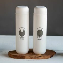 Herdy Yan Drinking Flask - Insulated Stainless Steel Travel Mug for Hot & Cold Drinks -HARTS OF STUR Sales HERD039972 Herdy Yan Drinking Flask 3