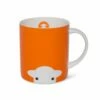 Herdy Mug Peep Orange - Vibrant Ceramic Coffee Mug with Handle, 350ml -HARTS OF STUR Sales HERD041371 Herdy Mug Peep Orange