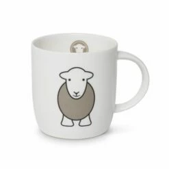 Herdy Mug Yan Grey - Premium Ceramic Coffee Mug with Unique Design