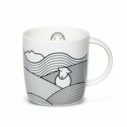 Herdy Mug Line - Premium Ceramic Coffee Mug with Unique Design, 350ml
