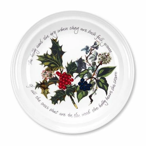 Portmeirion The Holly & The Ivy 25cm Dinner Plate - Festive Tableware 3 Portmeirion The Holly & The Ivy 25cm Dinner Plate - Festive Tableware