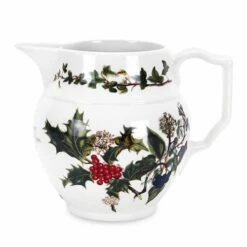 Portmeirion The Holly & The Ivy 600ml Staffordshire Jug - Festive Tableware
