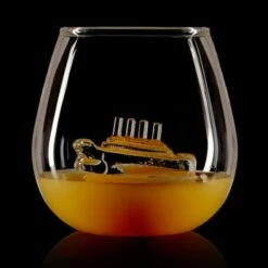 Bar Bespoke Ship In A Glass - Unique Drinkware Gift for Whisky & Rum Lovers -HARTS OF STUR Sales JERBSSHIP Bar Bespoke Ship In A Glass 3