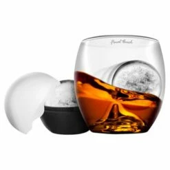 Final Touch On The Rock Glass and Ice Ball Mould Set - Premium Drinkware for Whiskey Lovers 9 Final Touch On The Rock Glass and Ice Ball Mould Set - Premium Drinkware for Whiskey Lovers -HARTS OF STUR Sales JERGS300 On The Rocks Glass And Ice Ball Mould Set 1