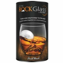Final Touch On The Rock Glass and Ice Ball Mould Set - Premium Drinkware for Whiskey Lovers 12 Final Touch On The Rock Glass and Ice Ball Mould Set - Premium Drinkware for Whiskey Lovers -HARTS OF STUR Sales JERGS300 On The Rocks Glass And Ice Ball Mould Set 4