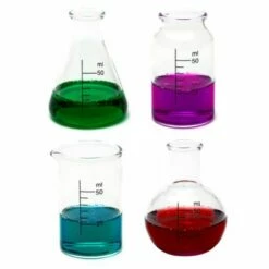 Bar Bespoke Chemical Shot Glasses 4 Pack - Premium Drinkware for Cocktails & Spirits -HARTS OF STUR Sales JERSGCHEM Bar Bespoke Chemical Shot Glasses 1