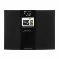 The Just Slate Company Pheasant Slate Coaster & Placemat Set - Elegant Tableware for Dining & Home Decor -HARTS OF STUR Sales JSPMCPH Just Slate Company Pheasant Slate Coaster Place Mat Set 1