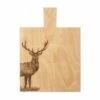 The Just Slate Company Monarch Stag Medium Oak Serving Paddle - Elegant Serveware for Dining & Entertaining -HARTS OF STUR Sales JSSOOPMMS Just Slate Company Monarch Stag Medium Oak Serving Paddle