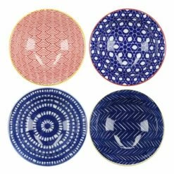 KitchenCraft 15cm Blue Bowl Set of 4 - Durable Tableware for Everyday Use -HARTS OF STUR Sales KCBOWL15PK4BLU Kitchen Craft 15cm Bowl Set of 4 Blue 1