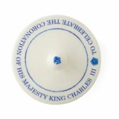Spode King Charles III Coronation Covered Sugar Bowl - Elegant Tableware for Tea & Coffee -HARTS OF STUR Sales KCC02316 Spode King Charles III Coronation Covered Sugar Bowl 1