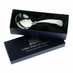 Arthur Price Of England Sovereign Silver Cream Ladle Kings - Elegant Cutlery for Sophisticated Dining