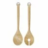 KitchenAid Birchwood Salad Servers Set - Fork and Spoon, Elegant Cutlery for Serving -HARTS OF STUR Sales KQR713OHE KitchenAid Bamboo Salad Servers