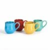 La Cafetiere Espresso Mug Set Of 4 Brights - Colourful Coffee Cups for Espresso & Cappuccino -HARTS OF STUR Sales LCBRESPRESS4PC La Cafetiere Espresso Mug Set Of 4 Brights