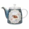 London Pottery Bell Teapot 1L Fox Cocoon - Premium Ceramic Teapot for Tea Lovers -HARTS OF STUR Sales LPBLTPOT1LFOX London Pottery Bell Fox Cocoon Teapot