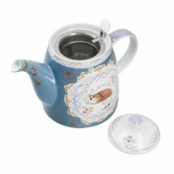 London Pottery Bell Teapot 1L Fox Cocoon - Premium Ceramic Teapot for Tea Lovers -HARTS OF STUR Sales LPBLTPOT1LFOX London Pottery Bell Fox Cocoon Teapot 2