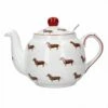 London Pottery Farmhouse Dog 4 Cup Teapot with Infuser - Perfect for Tea Lovers -HARTS OF STUR Sales LPFHTPOT4DOG London Pottery Farmhouse 4 Cup Teapot Dog