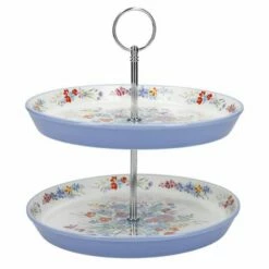 London Pottery Viscri Meadow Cake Stand | Elegant Tableware for Cakes & Desserts
