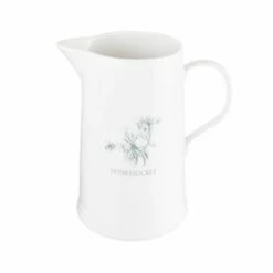Mary Berry English Garden Large Jug - Honeysuckle Design, Premium Tableware -HARTS OF STUR Sales MBGFJUGLRG Mary Berry English Garden Large Jug Honeysuckle 1