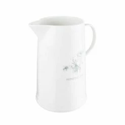 Mary Berry English Garden Large Jug - Honeysuckle Design, Premium Tableware -HARTS OF STUR Sales MBGFJUGLRG Mary Berry English Garden Large Jug Honeysuckle 2