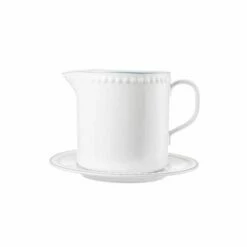 Mary Berry Signature Gravy Boat & Saucer 500ml - Elegant Tableware for Gravy Serving -HARTS OF STUR Sales MBSCSAUJUG Mary Berry Signature Gravy Boat And Saucer 500ml 1