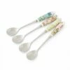 Morris & Co Set of 4 Elegant Tea Spoons - Premium Cutlery for Tea Lovers