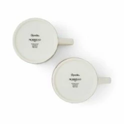 Morris & Co Set of 2 Fruit & Honeysuckle Design Ceramic Mugs - Elegant Drinkware for Tea & Coffee -HARTS OF STUR Sales MCOI8726XG Morris And Co Set of 2 Fruit And Honeysuckle Mugs 4