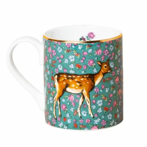 Katie Alice Forest Fling Deer Mug - Elegant Ceramic Coffee Cup with Deer Design 4 Katie Alice Forest Fling Deer Mug - Elegant Ceramic Coffee Cup with Deer Design - Image 2