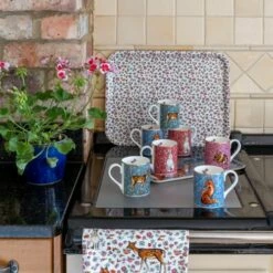 Katie Alice Forest Fling Fox Mug - 350ml Ceramic Coffee Cup with Fox Design -HARTS OF STUR Sales MGL005F Katie Alice Forest Fling Fox Mug 3