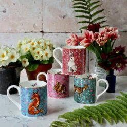 Katie Alice Forest Fling Mouse Mug - Unique Ceramic Coffee Cup with Handle, Perfect for Tea & Coffee Lovers -HARTS OF STUR Sales MGL005M Katie Alice Forest Fling Mouse Mug 5