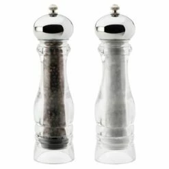 Prestige Grande Unfilled Salt & Pepper Mill Set - Premium Tableware by English Tableware Company