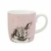 Wrendale Designs Bathtime Rabbit Large Fine Bone China Mug - Elegant Drinkware -HARTS OF STUR Sales MMPY4020XD Wrendale Designs Large Fine Bone China Mug Bathtime Rabbit