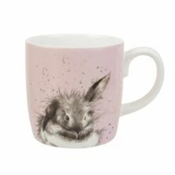 Wrendale Designs Bathtime Rabbit Large Fine Bone China Mug - Elegant Drinkware