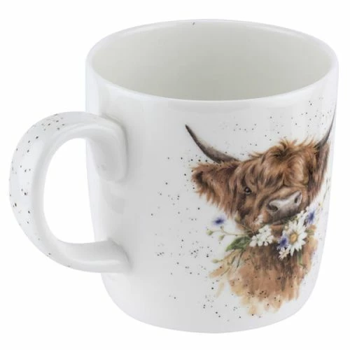 Wrendale Designs Large Fine Bone China Mug - Thank You, Cow - Elegant Drinkware for Tea & Coffee 4 Wrendale Designs Large Fine Bone China Mug - Thank You, Cow - Elegant Drinkware for Tea & Coffee - Image 2
