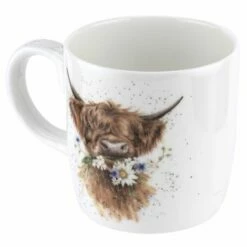 Wrendale Designs Large Fine Bone China Mug - Thank You, Cow - Elegant Drinkware for Tea & Coffee 7 Wrendale Designs Large Fine Bone China Mug - Thank You, Cow - Elegant Drinkware for Tea & Coffee -HARTS OF STUR Sales MMRB4020 XD Wrendale Designs Large Mug Thank You Cow 2