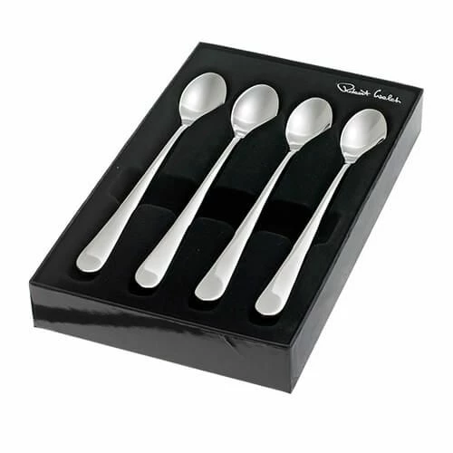 Robert Welch Norton Bright Long Handled Spoon 4 Piece Set - Premium Stainless Steel Cutlery 4 Robert Welch Norton Bright Long Handled Spoon 4 Piece Set - Premium Stainless Steel Cutlery - Image 2