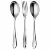 Robert Welch Norton Bright 3-Piece Serving Set - Stainless Steel Cutlery for Dining & Entertaining -HARTS OF STUR Sales NORBR1088V3 Robert Welch Norton Bright Serving Set 3 Piece