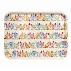 Emma Bridgewater Spring Chickens Large Rectangular Tray | Stylish Tableware for Home Decor