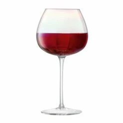 LSA Pearl Red Wine Glass 460ml Set Of 4 - Elegant Drinkware for Wine Enthusiasts -HARTS OF STUR Sales PE03 G1332 16 401 LSA Pearl Red Wine Glass 460ml Set of Four 2