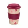 Emma Bridgewater Pink Hearts Rice Husk Cup - Eco-Friendly Travel Mug