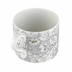 Morris & Co Bachelors & Acorn Mugs Set of 2 - Elegant Drinkware for Tea & Coffee -HARTS OF STUR Sales PUMC8726 XG Morris And Co Set of Two Bachelors And Acorn Mugs 4