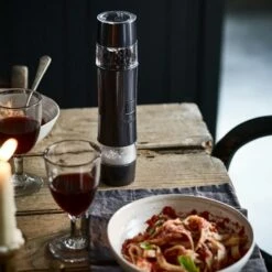 Cuisinart Style Collection Seasoning Mill - Midnight Grey | Premium Salt & Pepper Grinder -HARTS OF STUR Sales SG6BU Cuisinart Style Seasoning Mill Midnight Grey 2