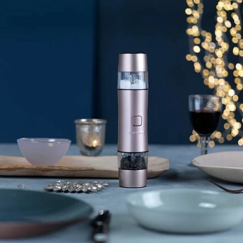 Cuisinart Style Collection Seasoning Mill Vintage Rose - Premium Salt & Pepper Grinder 5 Cuisinart Style Collection Seasoning Mill Vintage Rose - Premium Salt & Pepper Grinder - Image 3