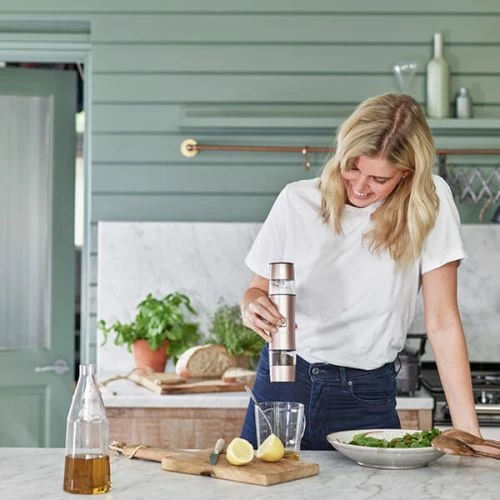 Cuisinart Style Collection Seasoning Mill Vintage Rose - Premium Salt & Pepper Grinder 8 Cuisinart Style Collection Seasoning Mill Vintage Rose - Premium Salt & Pepper Grinder - Image 6